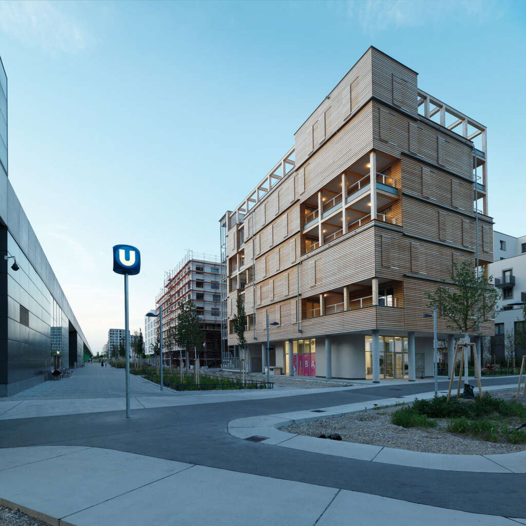 Forum am Seebogen heri&salli Aspern-Seestadt Vienna Austria Architecture Design Modular system Design