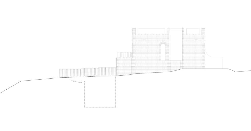 The Arches DHaus London Inggris Brick Apartment Design Architecture Dartmouth Park South elevasi