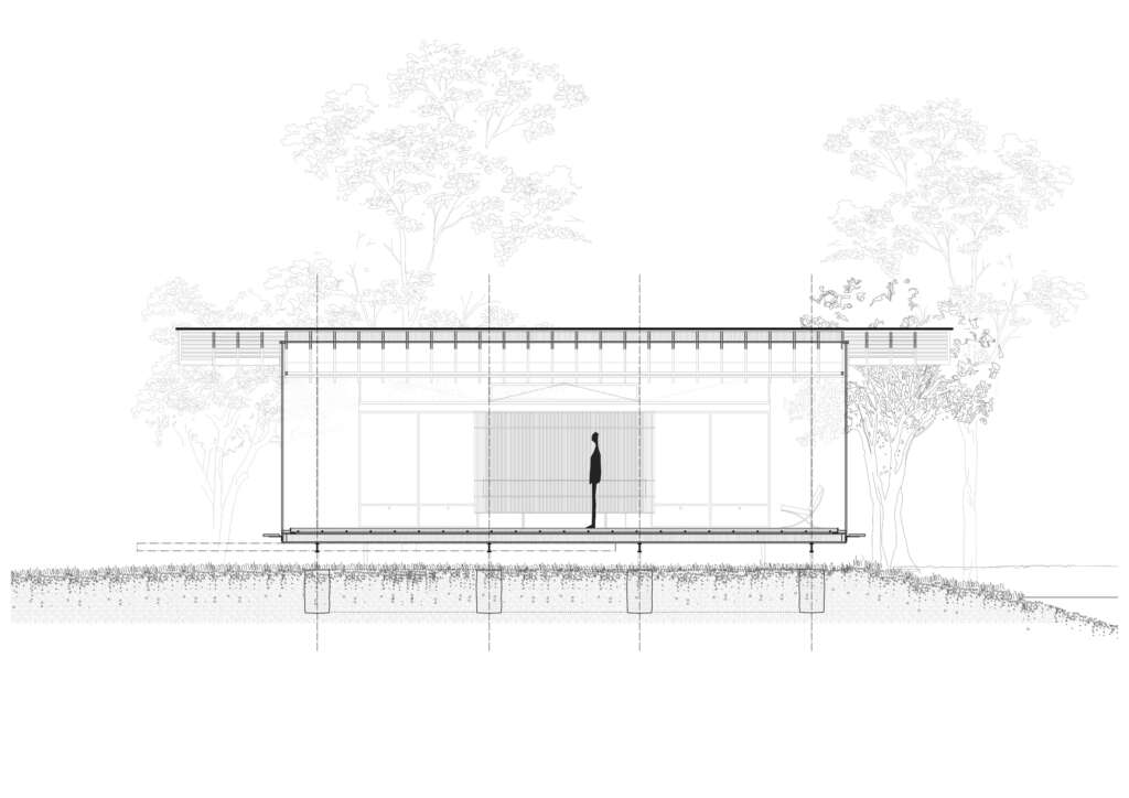 rumah liburan Hof Ahmen Atelier Sunder-Plassmann Kabin Berlin Jerman Desain Rumah Kaca Arsitektur Bagian 1-1