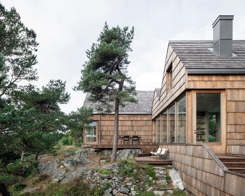 Rumah Saltviga Kolman Boye Arsitek Grimstad Desain Arsitektur Kabin Norwegia