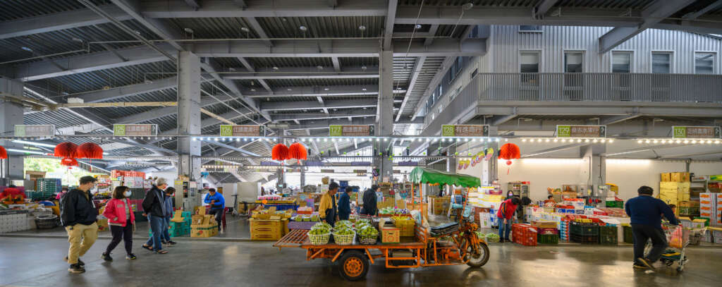 Pasar Tainan MVRDV Kota Tainan Arsitektur Rancangan Atap Hijau Taiwan