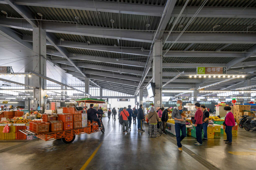 Pasar Tainan MVRDV Kota Tainan Arsitektur Rancangan Atap Hijau Taiwan