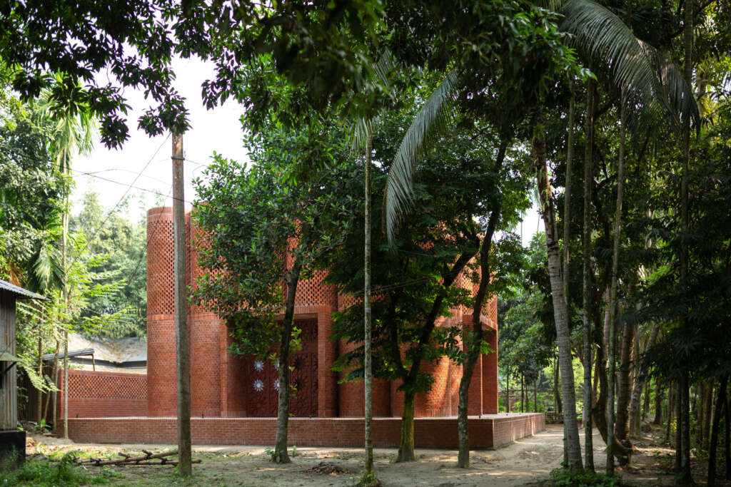 Mausoleum Shah Muhammad Mohshin Khan (Dargah) Sthapotik Design Architecture Brick Dhaka Bangladesh