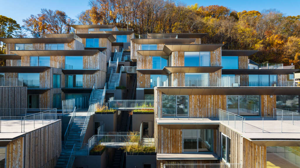 Miyanomori Kengo Kuma and Associates Sapporo Japan Residential Design Mountainside