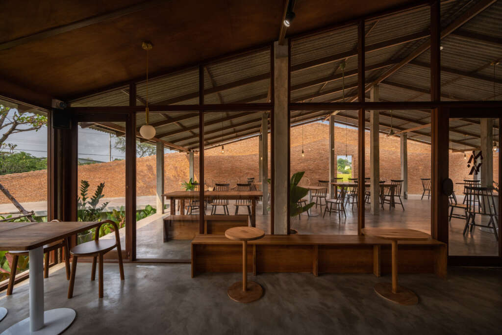 Naya Cafe Ayutthaya BodinChapa Architects Ayutthaya Thailand Brick Design Paddy Field Rice