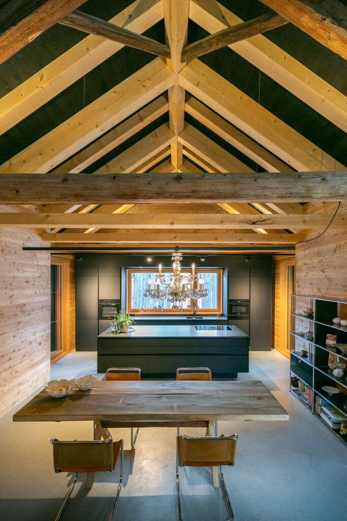 Hof & Hist Modunita architects sa Felsberg Switzerland House Design