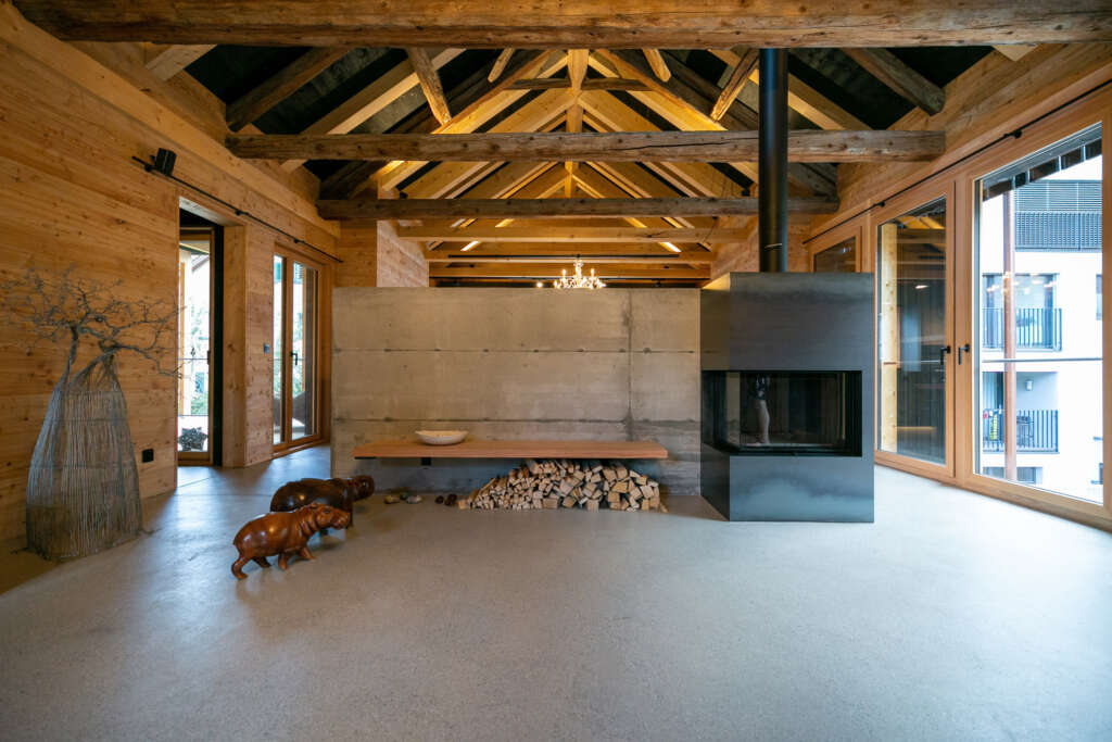 Hof & Hist Modunita architects sa Felsberg Switzerland House Design