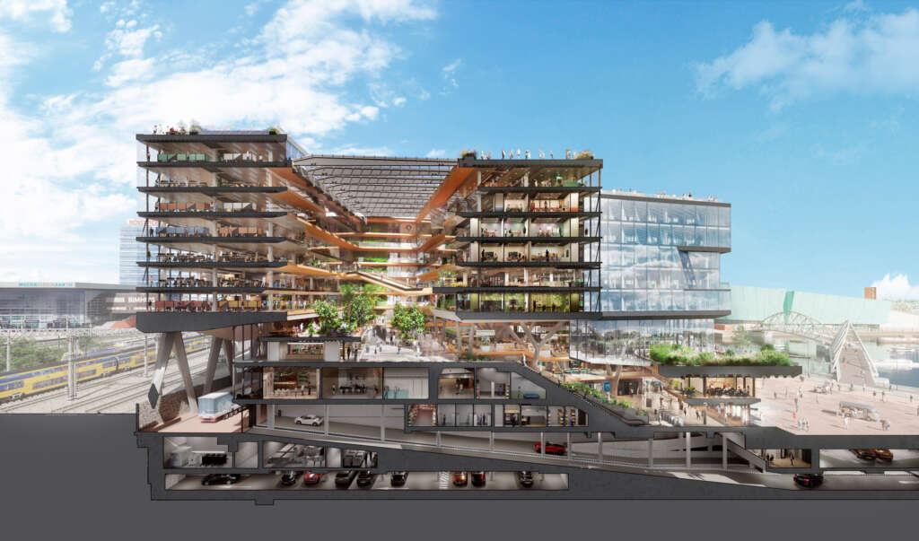 Booking.com City Campus UNStudio Amsterdam The Netherlands Office