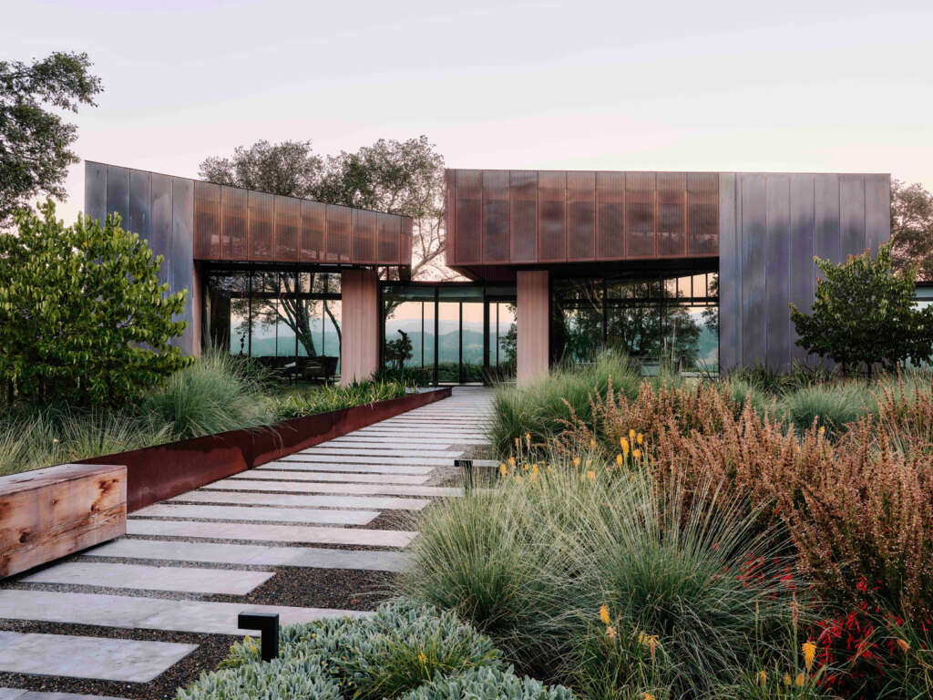 Madrone Ridge Field Architecture Sonoma Valley California Getaway House