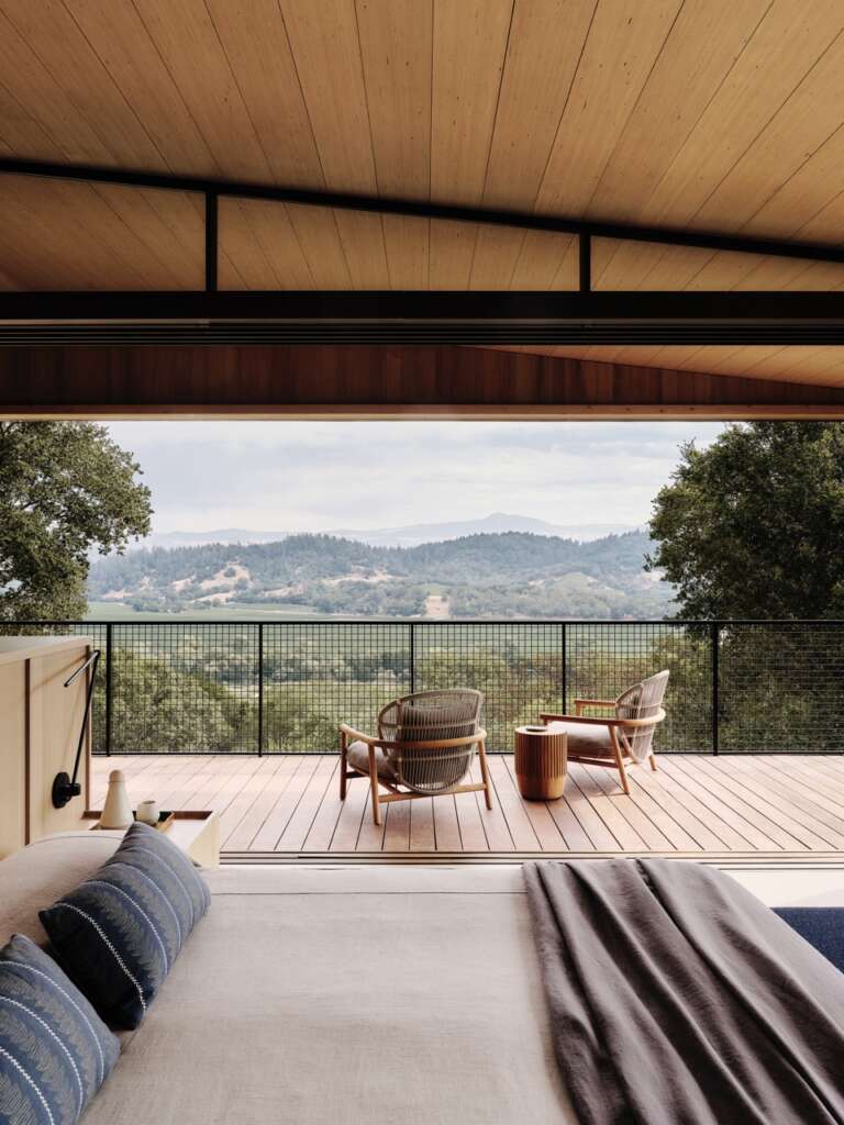 Madrone Ridge Field Architecture Sonoma Valley California Getaway House