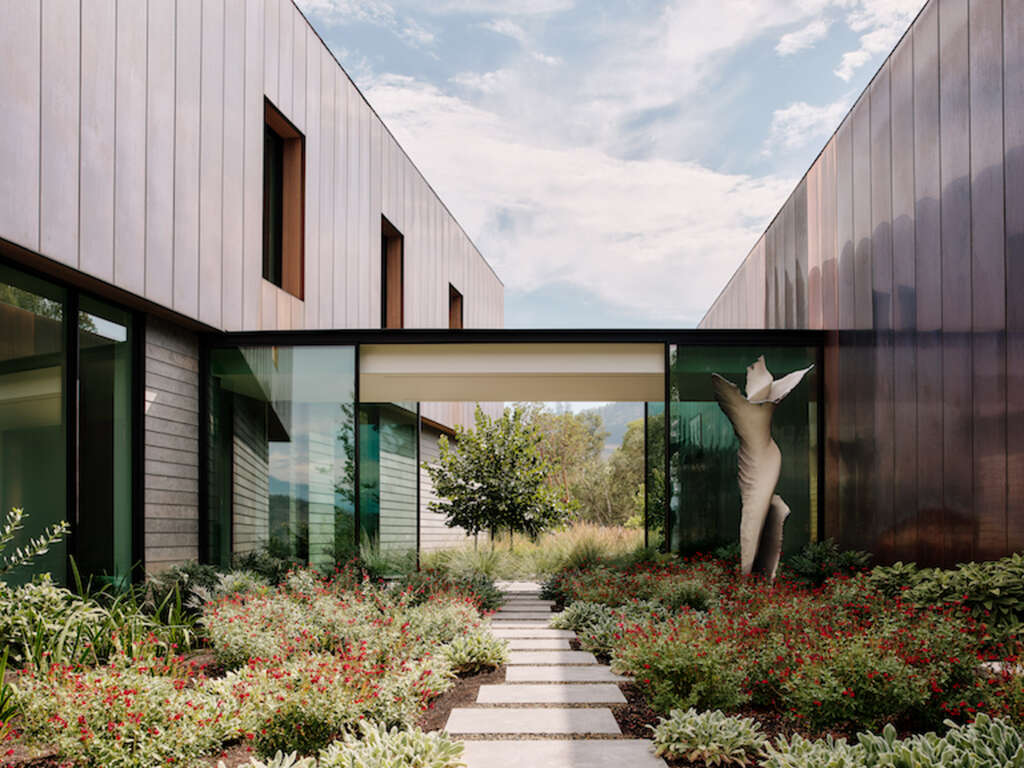 Madrone Ridge Field Architecture Sonoma Valley California Getaway House
