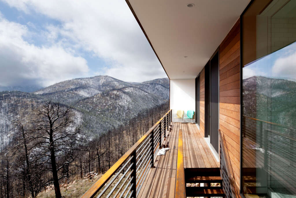 Sunshine Canyon Residence Hacker Boulder Colorado Corten Contemporary House Design