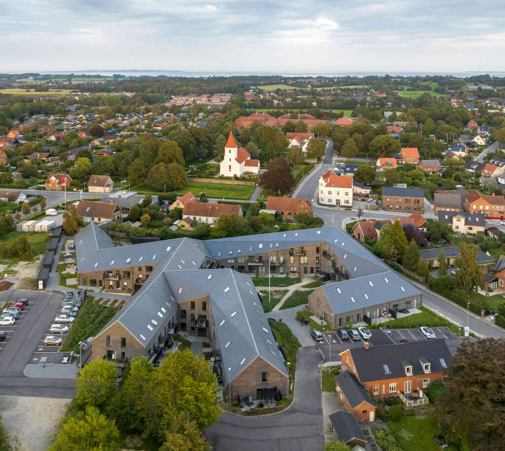 Malling Dampmoelle CEBRA Aarhus Denmark Brick Contemporary Housing