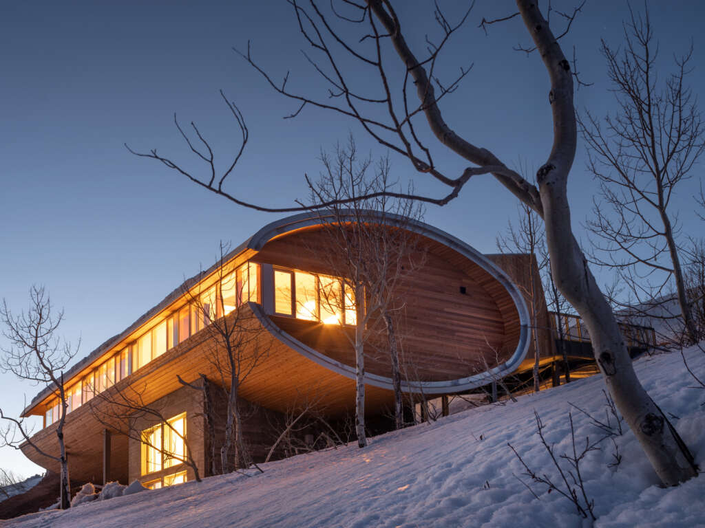 House at 9000 Feet MacKay-Lyons Sweetapple Architects Intermountain Region United States of America Round