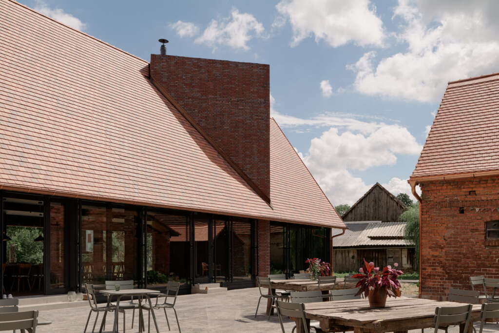 Michelberger Farm Sigurd Larsen Naundorf Germany Hotel Contemporary Brick Design