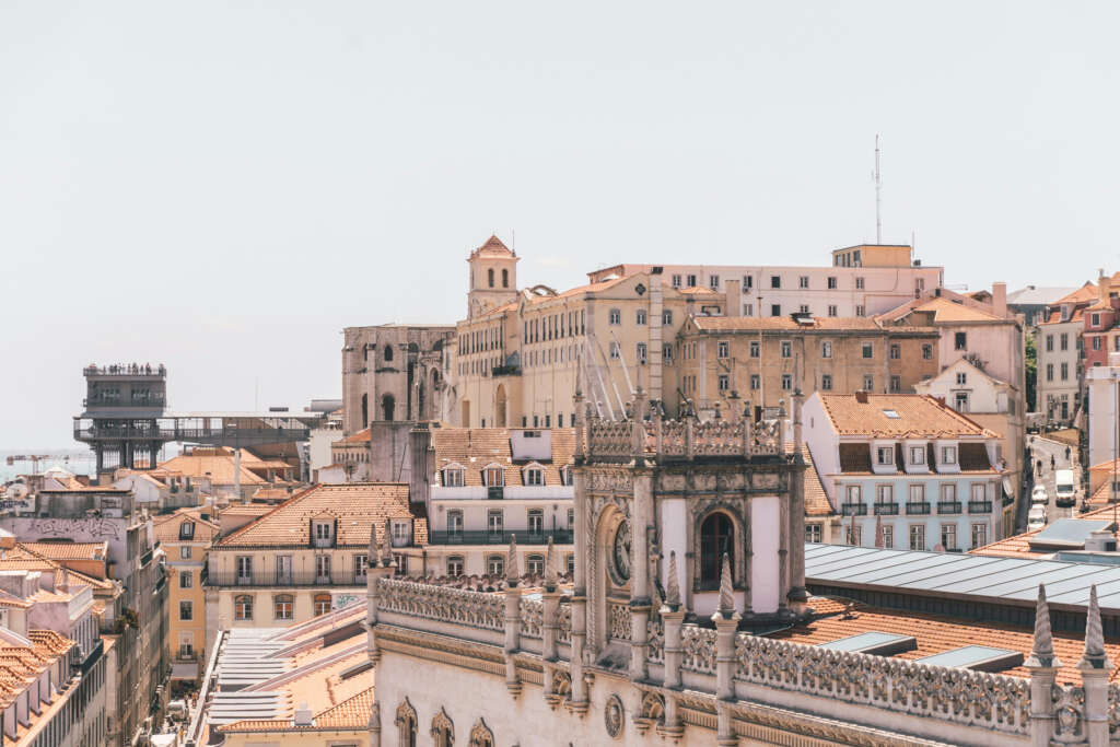 Santa Justa Lift. Photo by Fulvio Ambrosanio