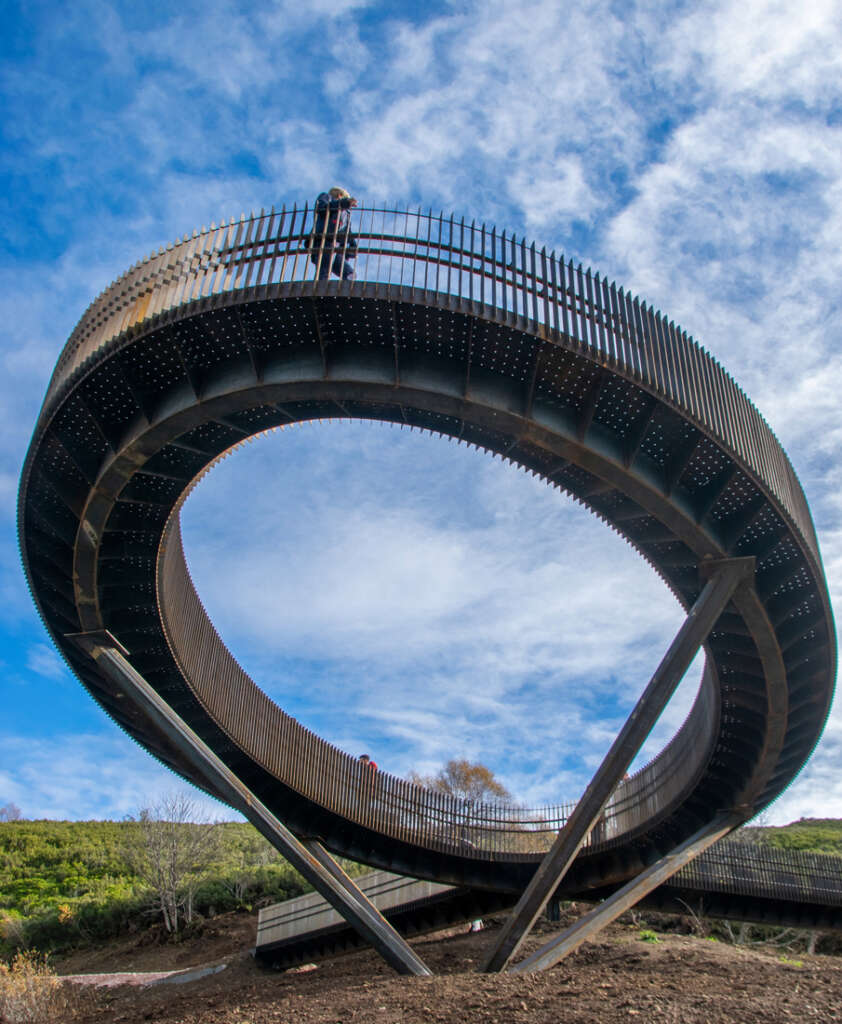 Memory of the Geological Viewpoint of the Saliencia or Farrapona Valley Puerto & Sánchez Arquitectos Somiedo Natural Park Spain Lookout