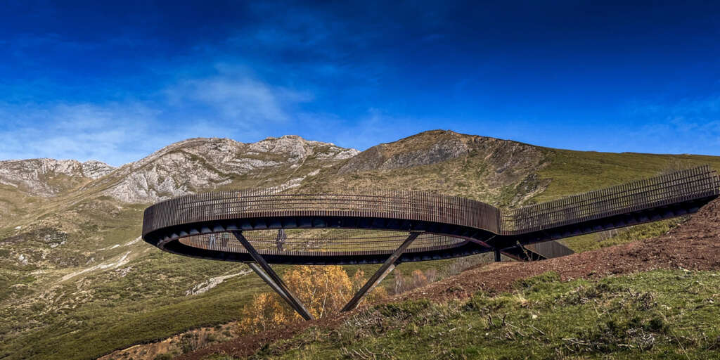 Memory of the Geological Viewpoint of the Saliencia or Farrapona Valley Puerto & Sánchez Arquitectos Somiedo Natural Park Spain Lookout
