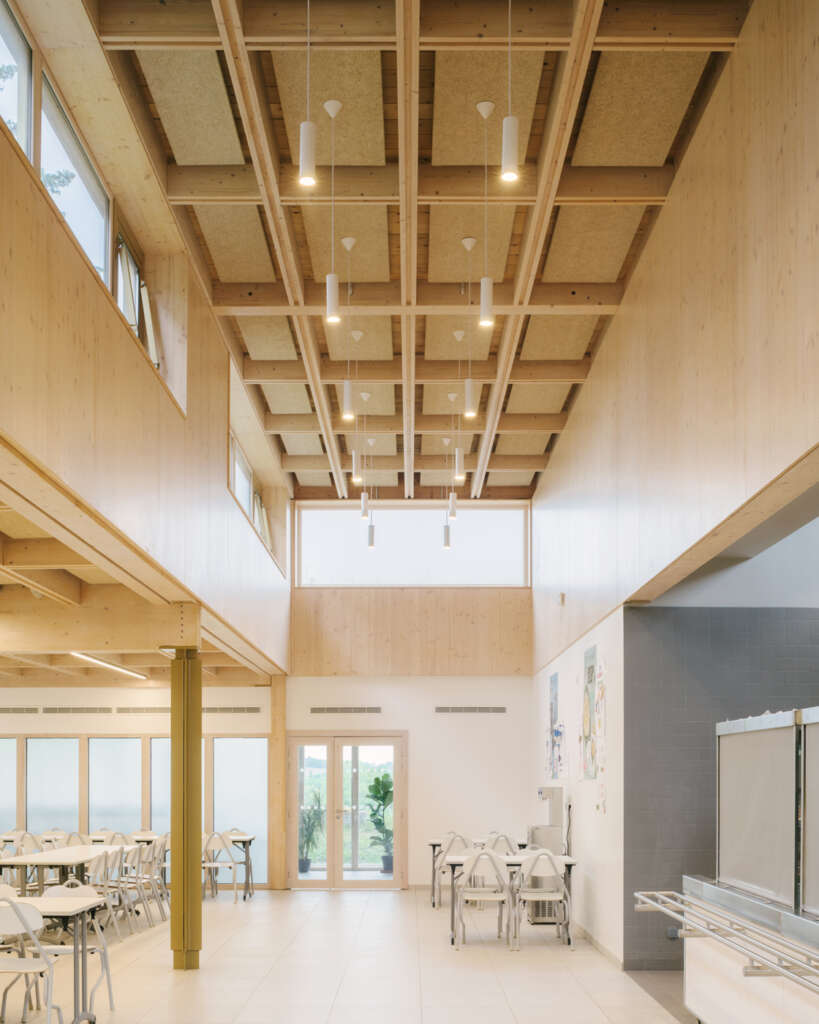 Restructuring of Maryse Bastié Middle School Tectoniques Dole France Renovation