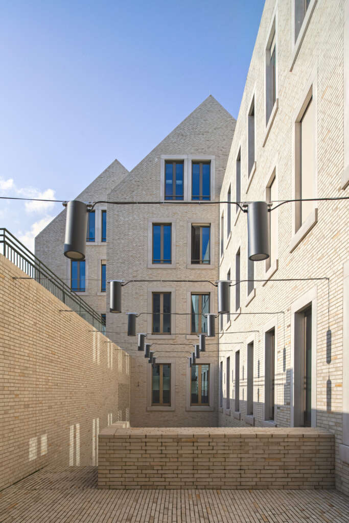 JSWD Brühl City Hall and Library Germany Brick