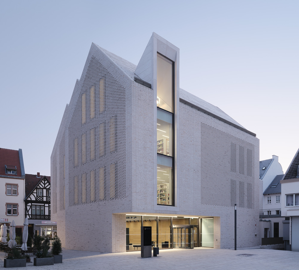 JSWD Brühl City Hall and Library Germany Brick