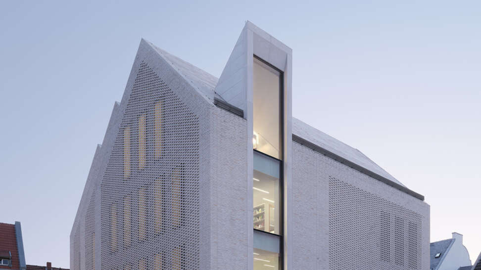 JSWD Brühl City Hall and Library Germany Brick