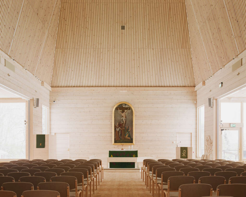 Kiihtelysvaara Church LUO Architects Kiihtelysvaara Finland
