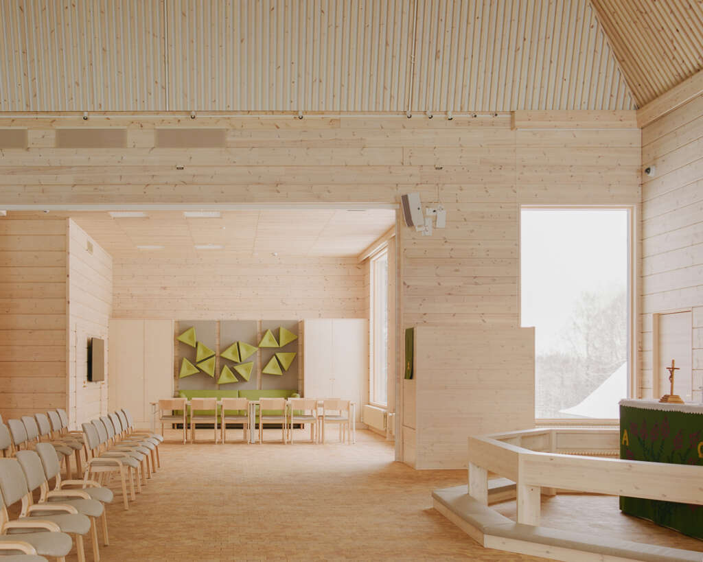 Kiihtelysvaara Church LUO Architects Kiihtelysvaara Finland